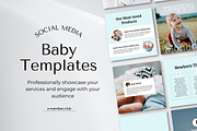 Baby Social Media Template, a Social Media Template by a-member.club (Thumbnail 1 of 6)