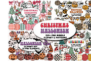 Christmas & Halloween Clipart Bundle, a Graphic by Brush Lab (Thumbnail 1 of 30)