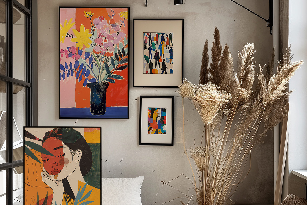 Poster gallery. Matisse 91, a Decorative Illustration by Chikovnaya (Photo 13 of 16)