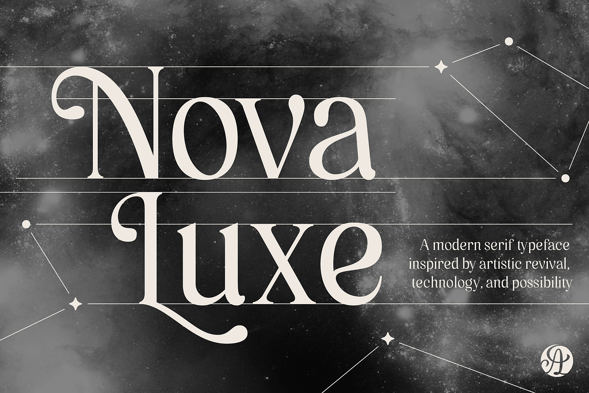 Nova Luxe, a Serif Font by Abigail Dewhirst (Photo 1 of 10)