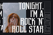 Beatles Stylish Display Font, a Sans Serif Font by Storytype Studio (Thumbnail 7 of 15)