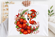 Summer Christmas Clipart Bundle., a Seasonal Illustration by SVGArt (Thumbnail 2 of 5)