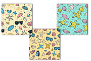 Summer Beach Pattern Bundle, an Illustration by OK Design (Thumbnail 4 of 4)