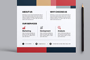 Corporate Flyer Design Layout, a Flyer Template by MightyDesign (Thumbnail 3 of 8)