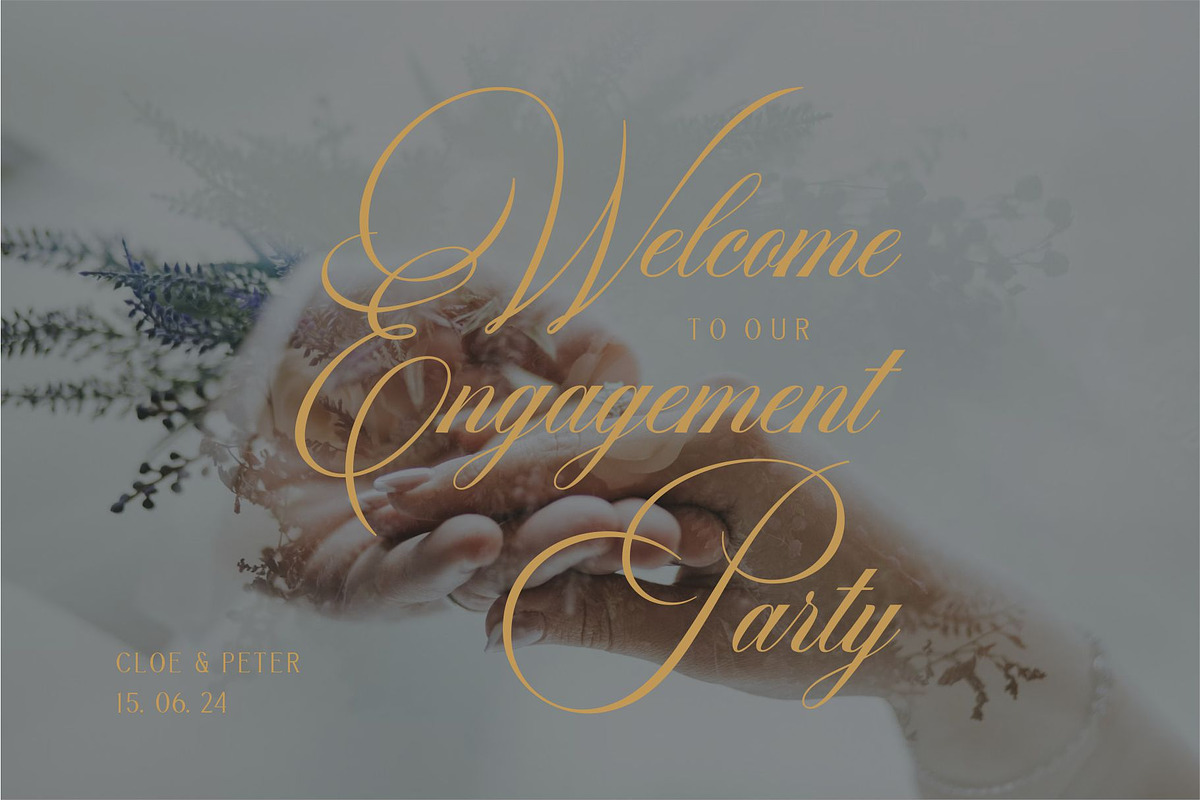 Golden Harmony, a Script Font by ManType (Photo 4 of 8)