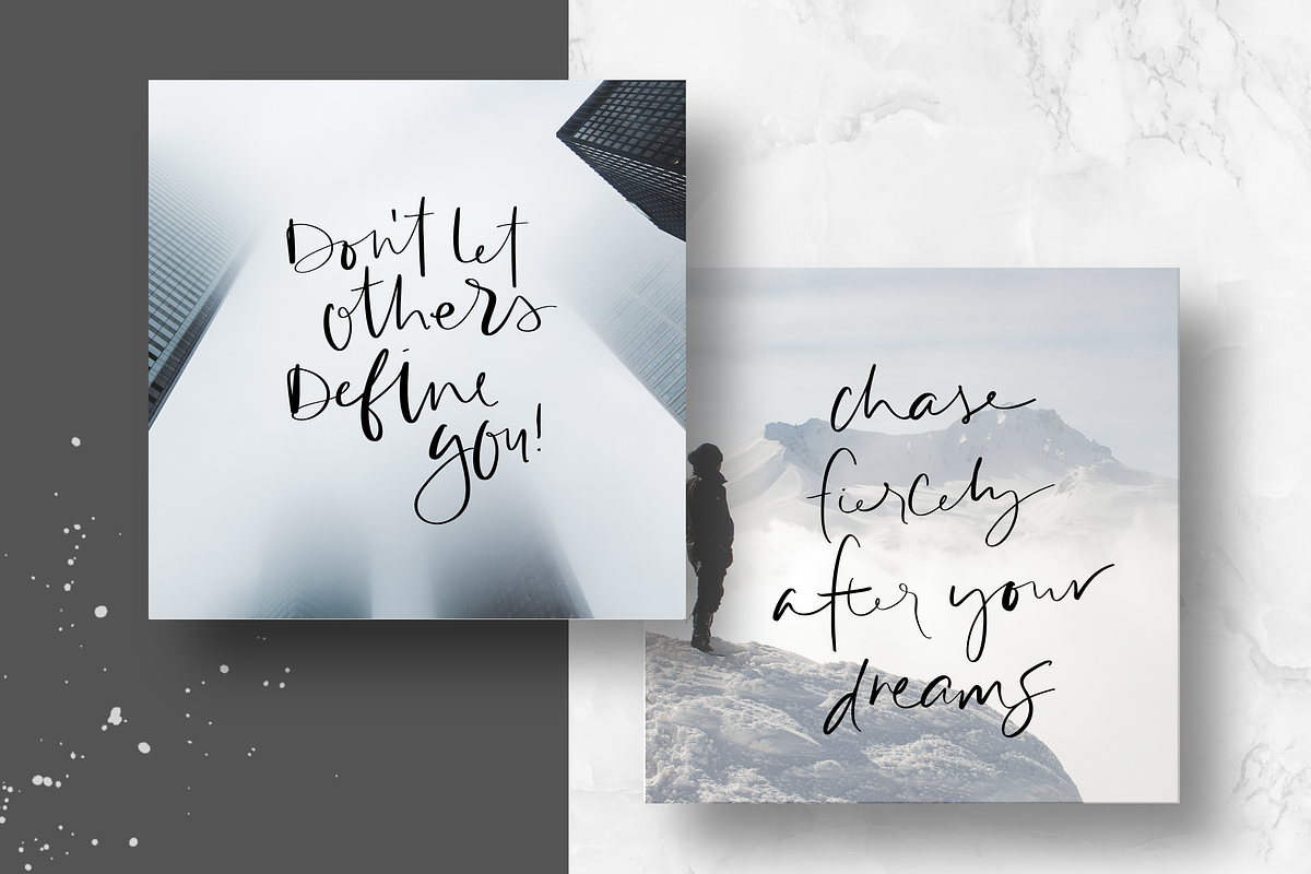 Handwritten Quotes, a Templates & Theme by Just Like White Creative (Photo 5 of 9)