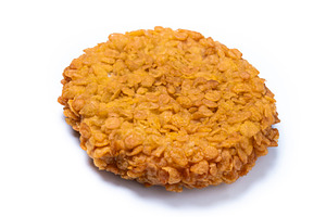Crispy fried chicken fillet coated with cornflakes, a Food & Drink Photo by etorres69