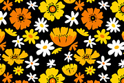 Сalendula and chamomile, a Pattern Graphic by GALAKAM (Thumbnail 3 of 7)