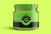 Pickle Sauce Honey Glass Jar Mockup, a Cups & Container Mockup by Digitalphaser (Thumbnail 5 of 8)