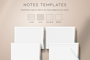 Undated Digital Planner iPad, a Websites & App Template by Makii Templates (Thumbnail 8 of 10)