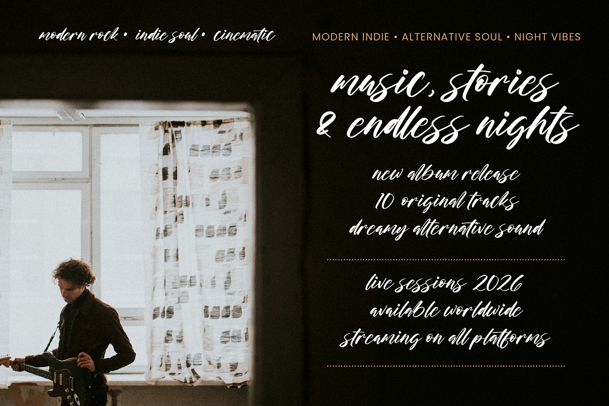 Stamlosee, a Script Font by operatype.co (Photo 5 of 8)