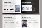 Social Media Report Template, a Brochure Template by MightyDesign (Thumbnail 4 of 9)