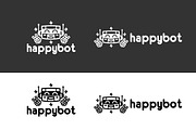 Happybot Logo Template, a Branding & Logo Template by dien96 (Thumbnail 3 of 3)