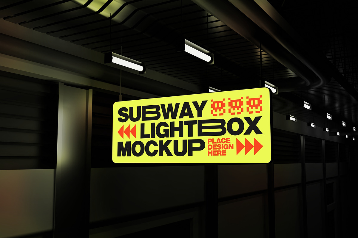 Lightbox Mockup, an Advertising Mockup by baim_std (Photo 1 of 2)
