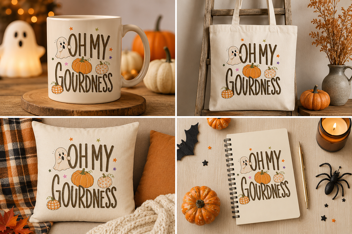 Funny Retro Halloween Png Bundle, an Object Graphic by Daisy Design (Photo 17 of 18)