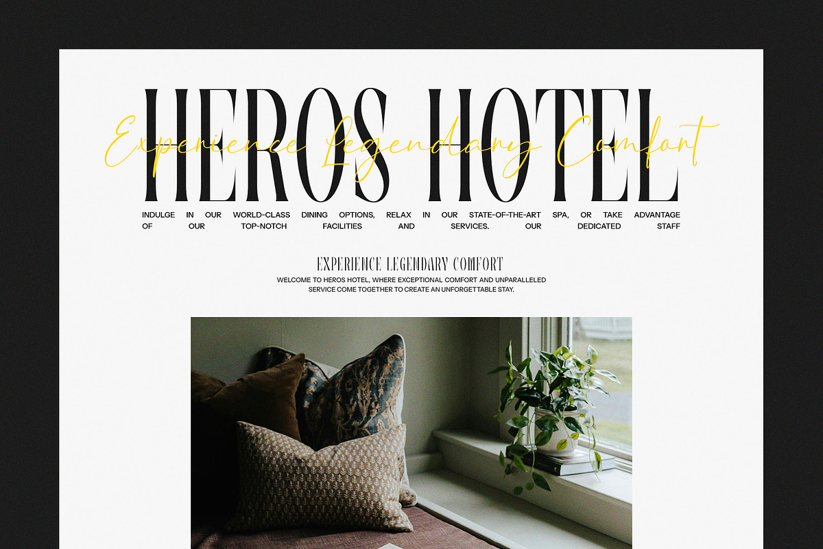 Nevera Vintage Serif Font, a Serif Font by Perfectype (Photo 5 of 8)