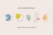 Abstract Organic Shapes & Outlines, a Decorative Illustration by Maggie Waller (Thumbnail 5 of 8)
