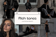 Darkened Rich Tone Lightroom Presets, an Action Add-On by Eden Origin Studio (Thumbnail 1 of 9)