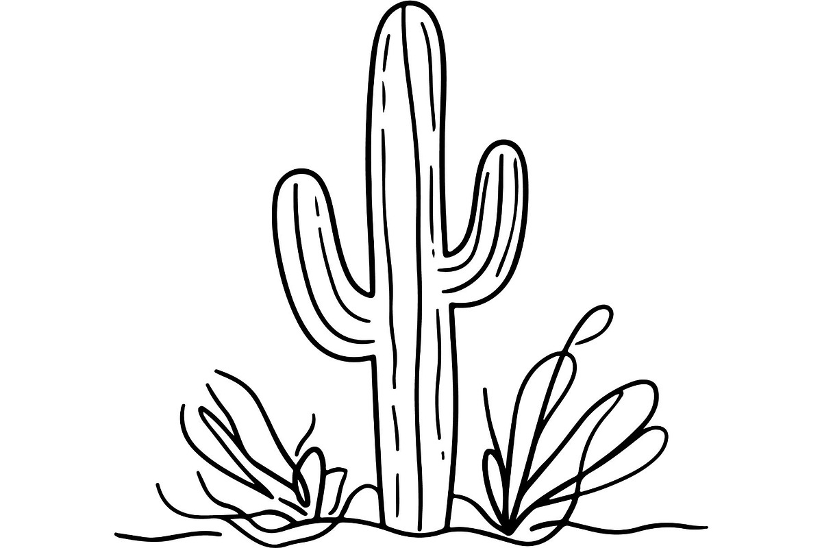 Desert Cactus SVG Bundle, an Object Graphic by Designer_Momina (Photo 13 of 16)