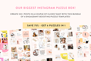 Marble Instagram Puzzle Template, a Social Media Template by My Social Boutique (Thumbnail 2 of 10)