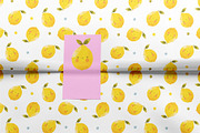Cute Watercolor Lemon, a Decorative Illustration by MilaCreator (Thumbnail 5 of 6)
