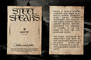 Avathe – Dark Fantasy RPG Font, a Blackletter Font by Inviline.co (Thumbnail 7 of 16)