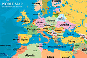World map, an Object Graphic by DOBROGRAPH (Thumbnail 2 of 6)