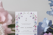 Mauve - Iris Floral Flower Design, a Decorative Illustration by Veris Studio (Thumbnail 4 of 17)