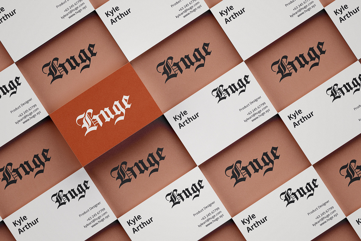 Fullerton Next, a Blackletter Font by Emyself Design (Photo 8 of 11)