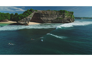 Surfers waiting for the perfect wave, a Nature Photo by Goinyk