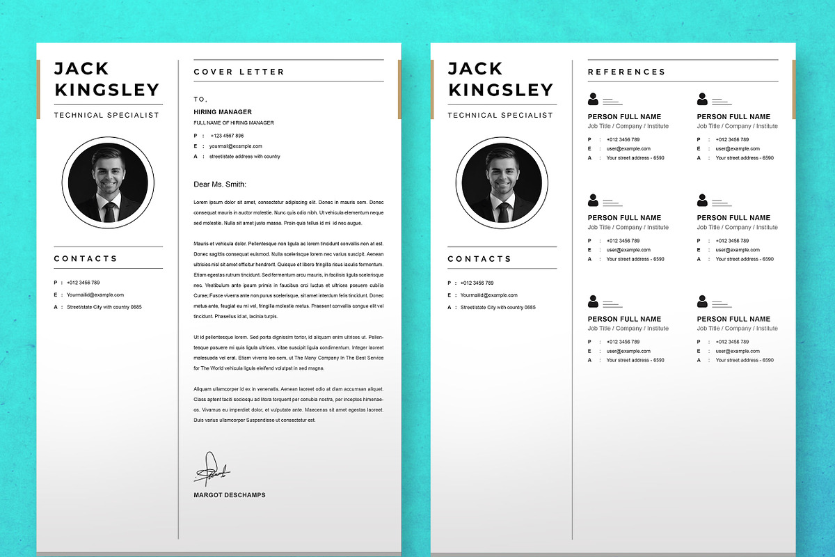 JOB WINNING RESUME - 50 TEMPLATES, a Resume Template by ResumeInventor (Photo 148 of 184)