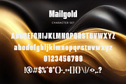 Mailgold - A Bold Sans Serif, a Sans Serif Font by TypeLogue (Thumbnail 4 of 5)