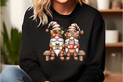 Christmas Peeking Reindeer Clipart P, an Illustration by DreamCafeArt (Thumbnail 4 of 7)
