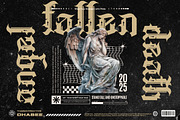 Mifrotha - Modern Blackletter Font, a Blackletter Font by Dhabee (Thumbnail 13 of 18)