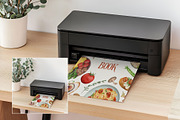 Scandi A4 Printer Mockup PR-SC-01, a Books & Magazine Mockup by Callistemon Creative (Thumbnail 4 of 8)