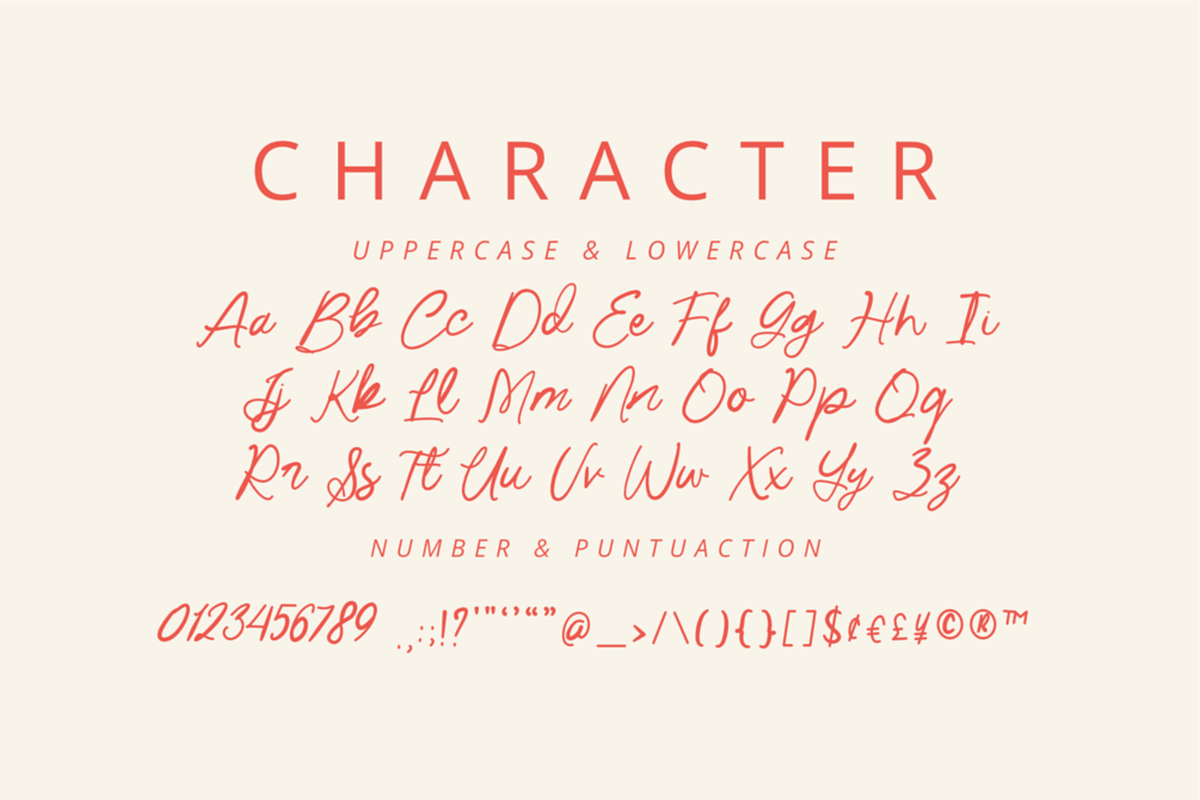 The Jasmine Script, a Script Font by Muwatta Studio (Photo 6 of 8)