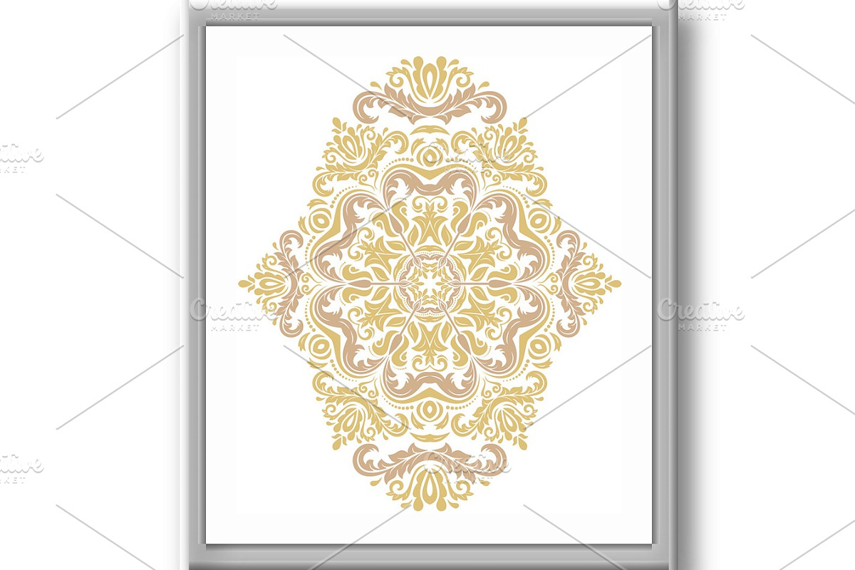 Elegant Vector Ornament in the Style, a Decorative Illustration by FineArtStudio (Photo 3 of 3)