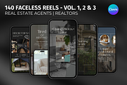 Faceless Real Estate Reels Videos, a Social Media Template by Meraki Templates (Thumbnail 1 of 8)