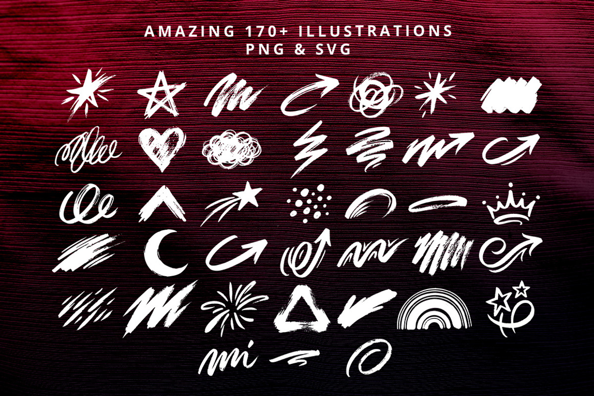 Black Mystics Raw Brush Display Font, a Handwritten Font by SNIPESCIENTIST (Photo 36 of 38)