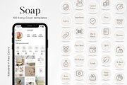 100 Soap Story Highlight Covers, a Social Media Template by PatternLab. (Thumbnail 1 of 9)