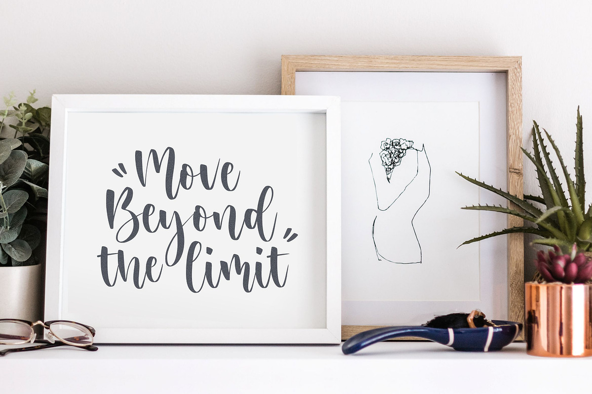 Sisterhood - Beautiful Script Font, a Script Font by Letterative Studio (Photo 3 of 7)