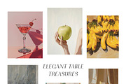 Elegant table treasures. Poster set, a Background Graphic by Lidberia (Thumbnail 2 of 12)