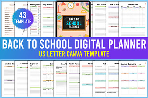 Digital Back To School Canva