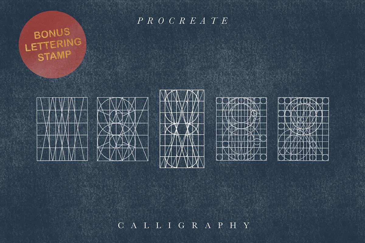 Procreate Brush Calligraphy preview 3
