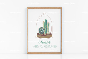 30x40 Wood Frame Mockup 12x16 3:4