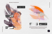 Procreate Abstract Watercolor Tools, a Brush Add-On by Spasibenko Art (Thumbnail 6 of 8)