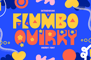 Flumbo Quirky – Playful Quirky Font, a Font by PutraCetol Studio