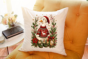 Christmas Silly Goose Floral Boho, a Seasonal Illustration by Sublimation Artist (Thumbnail 9 of 9)