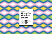 Geometric Gradient Pattern, a Pattern Graphic by Neermana (Thumbnail 1 of 5)