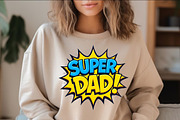 Happy Father’s Day in Pop Art Style, an Illustration by SinaCreation (Thumbnail 3 of 7)